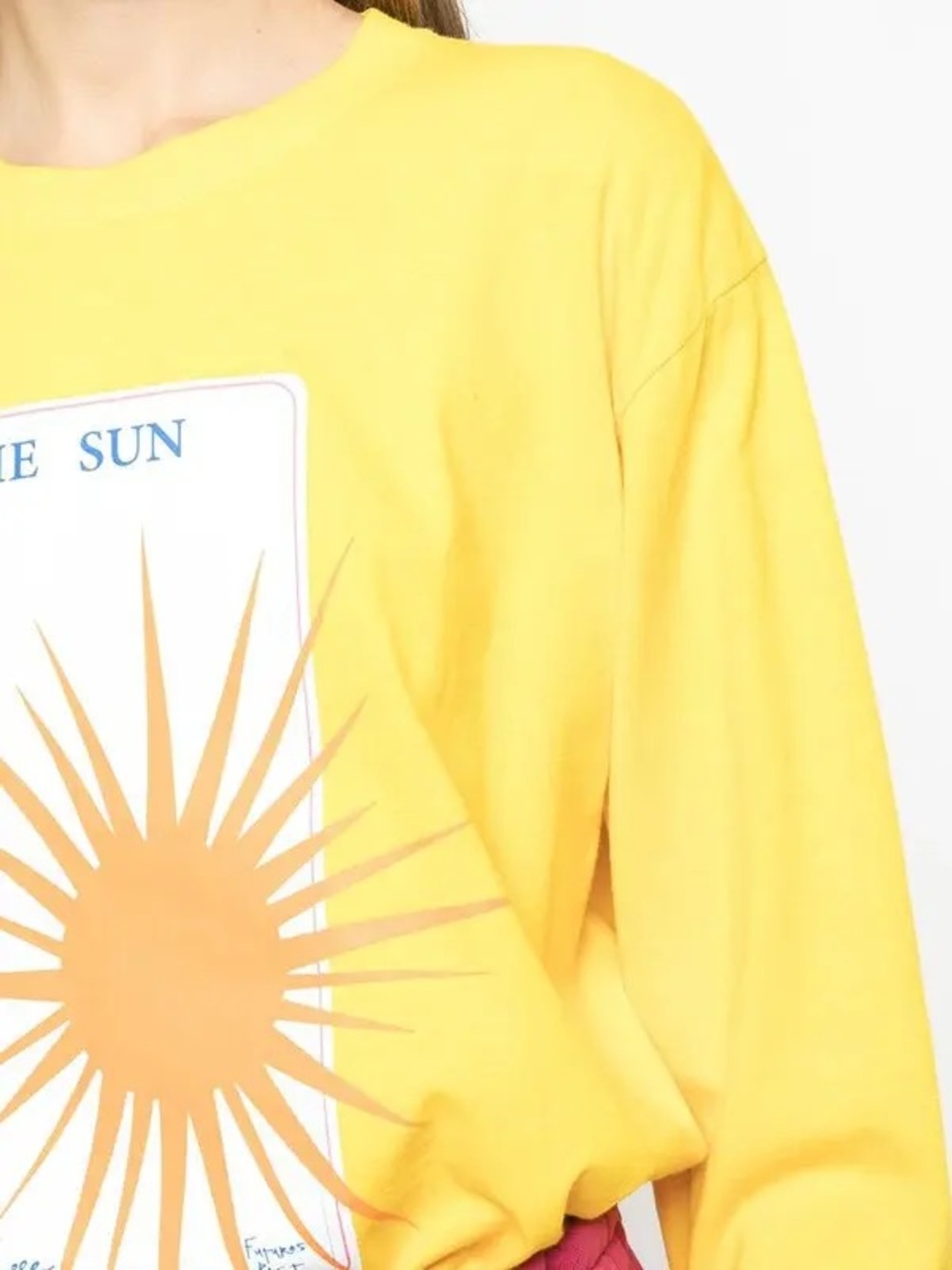 NWT La Detresse Strength Electric Long-Sleeve “The Sun” Top XS Extra Small - Picture 3 of 5